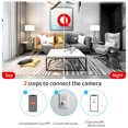 thumbnail image 6 of Home Security Camera 3MP(2K) WiFi Camera,5GHz Wireless IP Indoor Camera with AI Human Detection & Sound Detection, 6 of 7