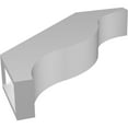 thumbnail image 6 of Ekena Millwork 3"W x 16"D x 16"H Funston Architectural Grade PVC Knee Brace, 6 of 6
