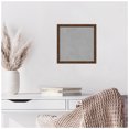 thumbnail image 7 of Amanti Art Carlisle Brown Narrow Framed Magnetic Board 13 x 13 in., 7 of 7