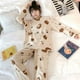 thumbnail image 3 of SP & CITY-Conjunto de pijama de manga larga con estampado de dibujos animados para mujer, ropa de dormir cómoda de algodón con cuello redondo, Primavera, 3 of 4