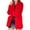 Red, variant on Lindreshi Womens Jackets and Coats Women's Faux Jacket Mid Length Loose Fluff Soft Rabbit