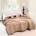 thumbnail image 5 of Ctnporpo Comfy Sleepers Blanket Comfy Sleepers Ice Blanket Lightweight Breathable Ice Cool Calming Blankets Summer The Cold Blankets for Hot Sleeper Wool Blanket, 5 of 5