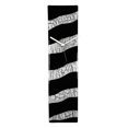 thumbnail image 1 of River City Clocks Reversed Zebra Pattern Glass Wall Clock - 4W x 16H in., 1 of 2