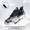 thumbnail image 6 of JOYFON Women Running Shoes Tennis Athletic Sneakers Air Cushioned Non Slip Lightweight Walking Shoes Back Size 7.5, 6 of 7