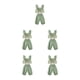 thumbnail image 3 of Sonducket Conjunto de ropa de verano para niñas, pantalones holgados con patrón de lunares sin espalda a la moda, chaleco para niños y bebés, Type2 NO2, 3 of 6