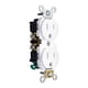 thumbnail image 2 of Contacto Dúplex Leviton 125V 15A Blanco, 2 of 3