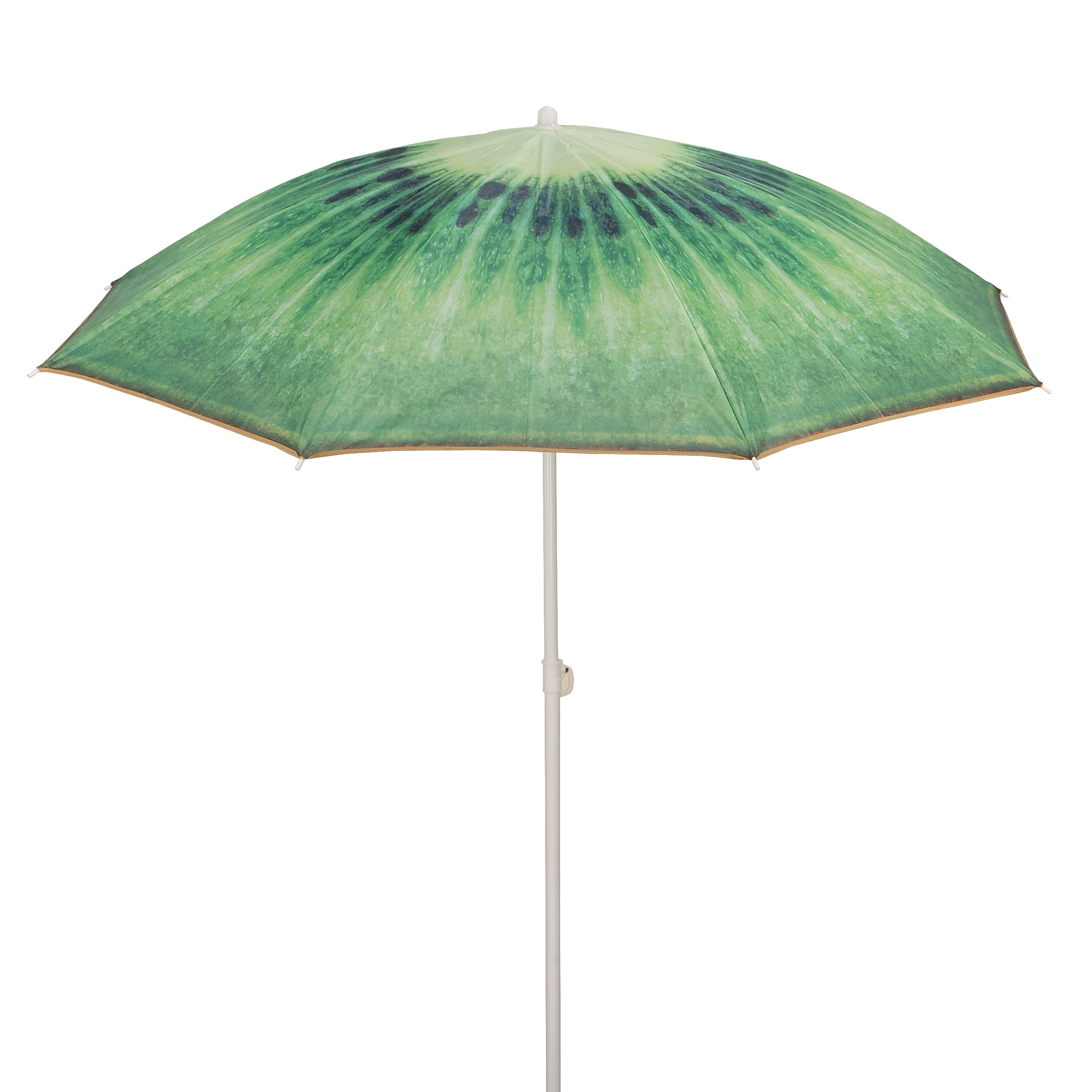 6 Ft Beach Umbrella Kiwi Fruit Walmart Com Walmart Com