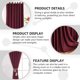 thumbnail image 2 of 2 cortinas nórdicas de alta precisión para interiores, cortinas de tela para ventanas, accesorios para ventanas., 2 of 6
