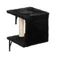 thumbnail image 6 of Pefilos Cat Wall Shelves and Perches Set of 5, Sleeping Playing Lounging Climbing Cat Tree House for Multiple Cats, Black, 6 of 20