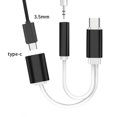 thumbnail image 3 of Type-c To Type-C+3.5mm Audio Adapter Headset Charging Two-in-one Adapter, 3 of 4