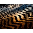 thumbnail image 2 of Burchett, P.H. 24x19 Gold Ornate Wood Framed with Double Matting Museum Art Print Titled - Wave Reflections, 2 of 4