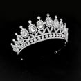 thumbnail image 4 of OULII 2-Pack Metal Pageant Crowns for Beauty Contests, Costume Accessories, and Special Events, 4 of 8