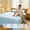 LB Blue Twin, variant on AuroraX Bed Sheet Twin Size Beige Sold Separately Flat Sheets Twin