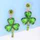 thumbnail image 4 of UPGRATOR 1Par Pendientes Colgantes De Con Zirconia Para Fiesta Y De San, 4 of 8