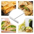 thumbnail image 4 of Kitchen Baking Tools, Stainless T Shape Batter Spreader, Crepe Maker Tool, Pancake Metal T Shaped Tool, Ergonomic Handle, 1 Pancake Spatula, 4 of 9
