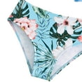 thumbnail image 4 of Hienoo Toddler Girls Bikini Swimsuits Ruffle Hawaii Beach Bathing Suit Quick Dry Swimwear, 4 of 5