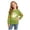 B2-Green, variant on CAUYDY Kids Halloween Sweatshirt Ghost Clothing Girls Raglan Long Sleeve Crewneck Casual Tops Grey Sizes 5-6 Years