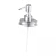thumbnail image 1 of 2x Dispensador De Loción Cabezal De Bomba Para Fregadero De Cocina Dispensador De Líquido Del Tamaño Del Cuello Plateado, 1 of 8