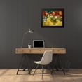 thumbnail image 4 of Van Gogh, Vincent 24x20 Black Modern Framed Museum Art Print Titled - Le cafe de nuit (The Night Cafe) (1888), 4 of 5
