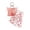 czb# Light Pink515, variant on CUZIBR Girls Baby Summer Dress Clothes Sets Fly Sleeve Ruffles Ribbed Cardigan Coat Tops And Floral Prints Round Neck Cute Bow Dresses With Headbands Outfits Dailywear,Light Pink,2-3 Years