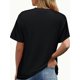 thumbnail image 2 of Chic Heart & Floral Print T-Shirt for Women - Casual Crew Neck, Short Sleeve Top, Perfect for Spring & Summer, 2 of 4