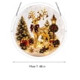 thumbnail image 6 of Christmas Suncatcher 7.5", Acrylic Reindeer Puzzle Window Hanging Ornament, Clear Suncatcher Decor for Home, 1 Pack, 6 of 6