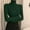 Green, variant on Womens Turtleneck Fall Sweaters Tight Knit Sweater Pullover Underneath The Lapel