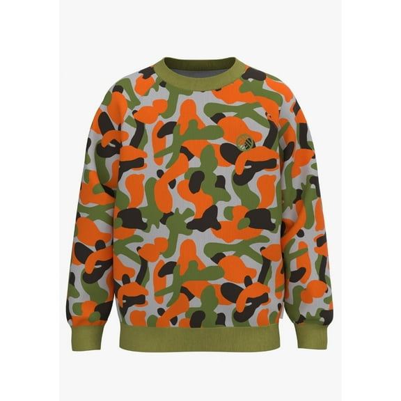 Camo Orange Sweatshirt