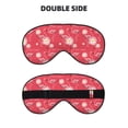 thumbnail image 2 of Naloa Hello Summer Flamingo Print Sleep Mask for Sleeper, Light Blocking Sleeping Eye Mask for Women Men, Eye Shade with Adjustable Strap for Travel, Nap,Meditation, 2 of 7