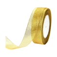 thumbnail image 3 of 1 Roll Christmas Theme Wrapping Ribbon Snowflake Pattern Polyester Wedding Gift Christmas Ribbon Party Decor, 3 of 3