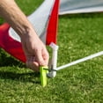 thumbnail image 2 of GoSports Portable Pop Up Soccer Goals for Backyard - Kids & Adults - Set of Two 4 ft Nets with Agility Training Cones and Carrying Case, 2 of 9