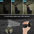 thumbnail image 6 of 2024 New Night Vision Goggles,1080p Digital Night Vision Monocular for Dark,Travel Infrared Monoculars Save Photos & Videos,Monocular for Hunt,Camping,Travel (with 64g Memory Card), 6 of 7