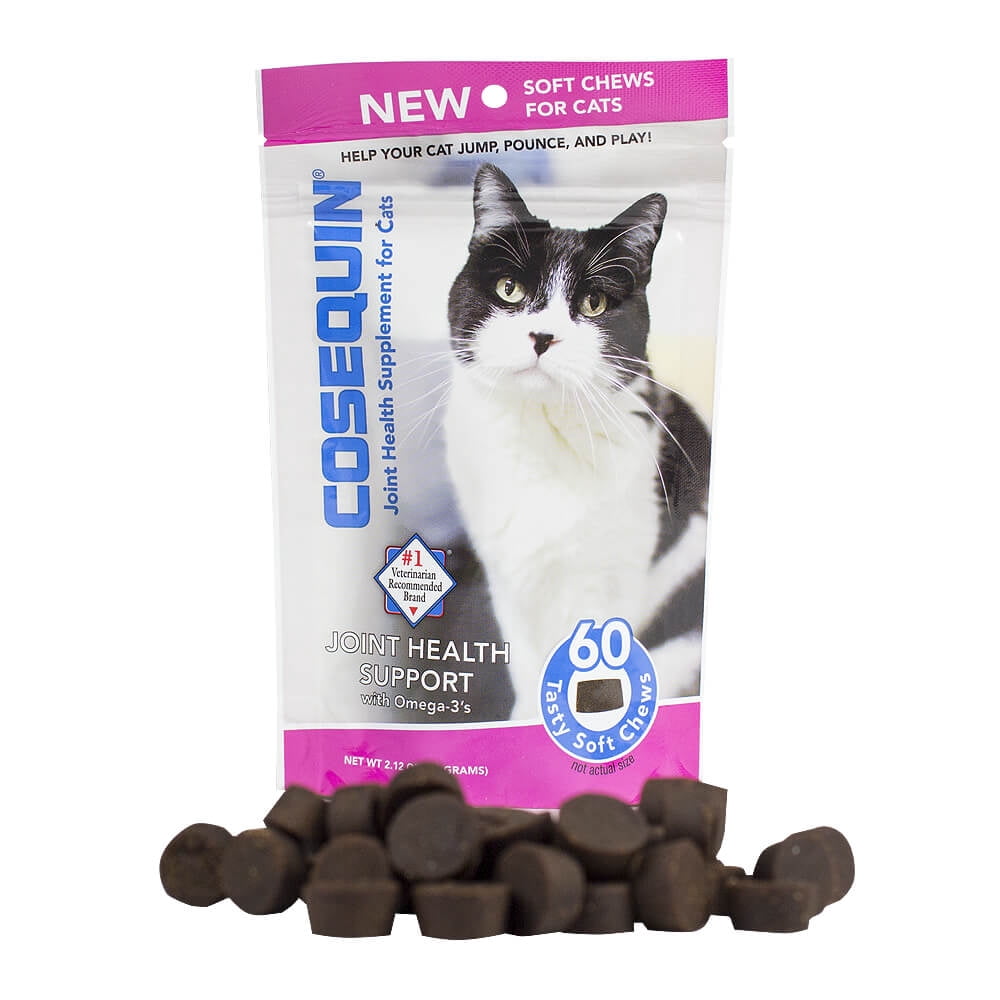 Nutramax Cosequin Joint Health Supplement for Cats, 60 Soft Chews