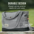 thumbnail image 2 of Coleman Backroads 30 Can Insulated Soft Sided Cooler Tote Bag, Gray, 2 of 7