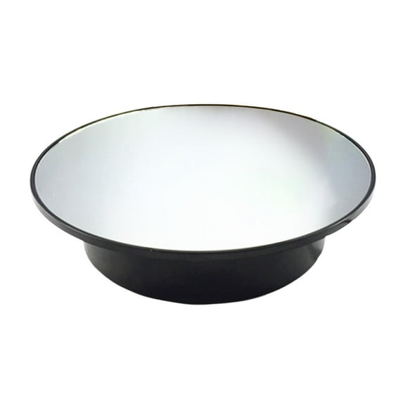 Plato giratorio eléctrico, soporte giratorio 360 para pastel, modelos 3D, modelos de juguete Espejo con base negra
