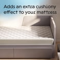 thumbnail image 4 of Niagara Cotton Mattress Pad Full 54x75 - Non Noisy Cooling Breathable Ultra Plush Absorbent Protector Extra Deep Fits 20 Inches Deep Mattress, 4 of 4