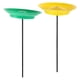 thumbnail image 4 of Juego de 2 platos y palos para malabares, juguete de malabares multicolor de circo para principiantes y entretenimiento en fiestas., 4 of 7