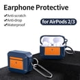 thumbnail image 1 of Neinkie Earphone Protective Skin Anti-scratch Anti-drop Waterproof Wireless Earphone TPA Protector for AirPods 2/3, 1 of 9