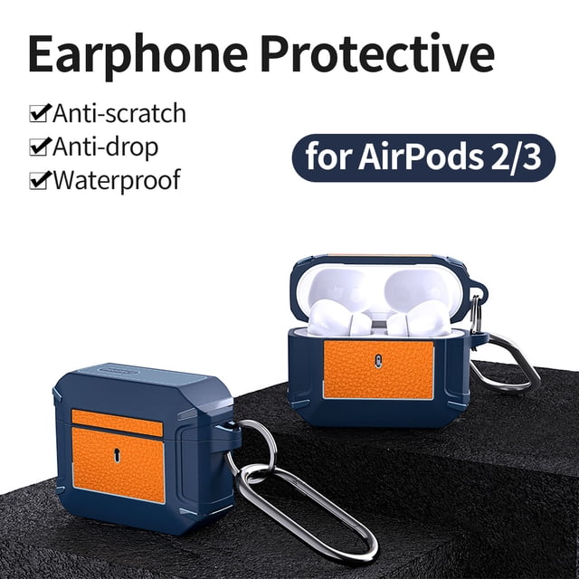 Neinkie Earphone Protective Skin Anti-scratch Anti-drop Waterproof Wireless Earphone TPA Protector for AirPods 2/3