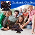 thumbnail image 5 of Tiny 3D Beaded Animal DIY Kit – Beginner Friendly Handmade Bead Art Set, Cute Mini Animal Decor Gift for Craft Lovers Teens Bat, 5 of 8