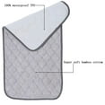 thumbnail image 5 of DYUES Changing Pad Liner,Ultra Soft and Absorbt Bamboo Quilted Waterproof Changing Pad Liner 3 packs, 5 of 9