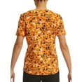 thumbnail image 2 of Scrub Star Women's Pumpkin Palooza Top, 2 of 5