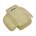 thumbnail image 1 of Reposabrazos de coche genérico, cojín, almohada, caja de pañuelos, consola central universal Beige, 1 of 7