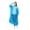 A001- Blue, variant on Emergency Poncho, Waterproof Cover, Disposable Ponchos Family Pack, Purple One Size Rainwear, Butterfly, Eucalyptus, Daisy, Heart Shape, Outdoor Travel, Memorial Day, Labor Day, 1
