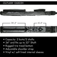 thumbnail image 4 of Outlaw OLB22H 2x2 Hard Pool Cue Case Billiard Stick Bag Billiards Cues, 4 of 8