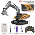 thumbnail image 1 of Vehículo de ingeniería de aleación, excavadora de Control remoto, excavadora, camión volquete, juguetes eléctricos para niños, 1 of 3