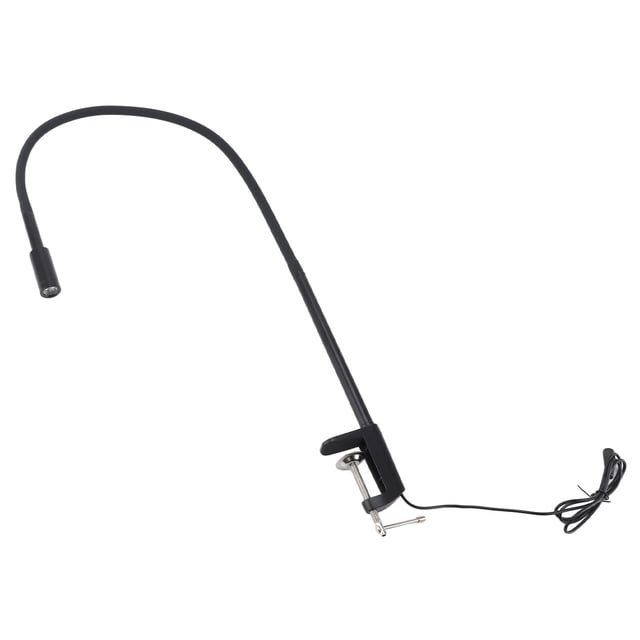 Luz De Escritorio LED UV, Lámpara De Curado De Pegamento Portátil Con Cuello De Cisne Flexible, Control De Pedal, 5W, Para Uñas