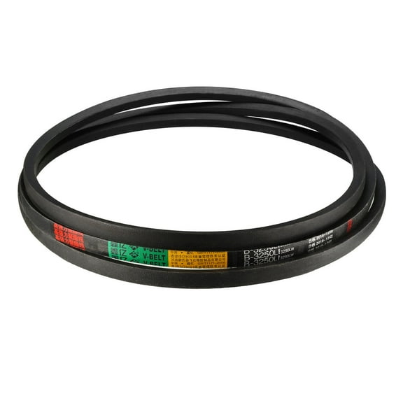 Uxcell B-3250/B128 Drive V-Belt Inner Girth 128 Inches Industrial Power Rubber Transmission Belt