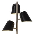 thumbnail image 3 of Culver Tree Lamp - Weathered Brass - Matte Black shades, 3 of 8