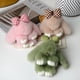 thumbnail image 4 of Colgante de conejo de piel de visón de imitación, adorable llavero de conejo, adorno para bolso, pequeño regalo, 4 of 6